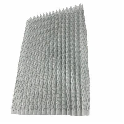 Geplooide filtermedia